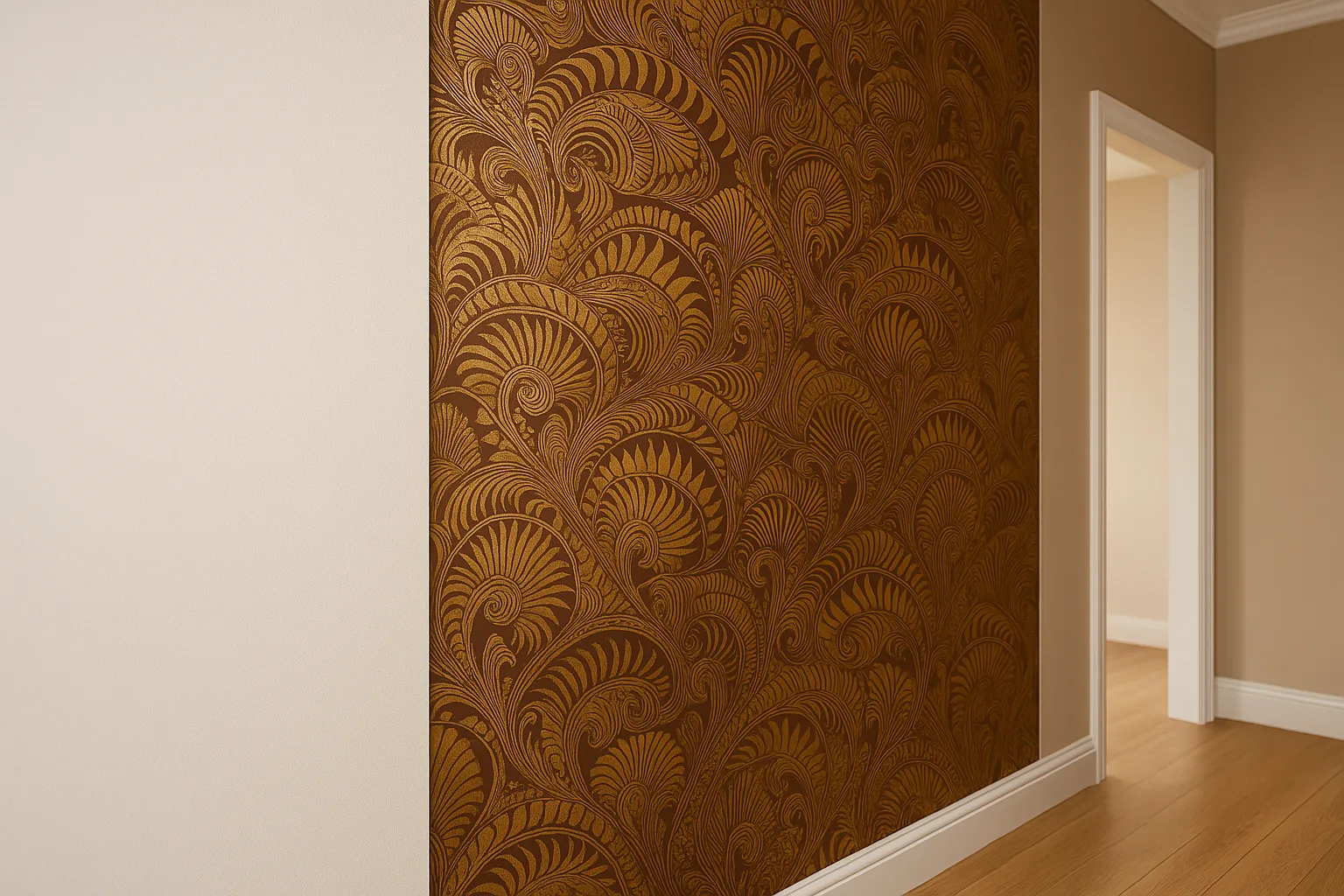 Abbildung: Tapezierarbeiten